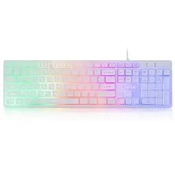 Клавіатура Vinga KB410 White (KB410 White)