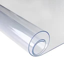 Прозора силіконова скатертину М'яке скло Soft Glass Покриття для меблів 1.5х1.8м (товщина 0.5 мм) - мініатюра 10