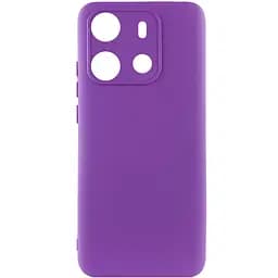 Чехол Silicone Cover Lakshmi Full Camera (A) для Tecno Spark Go 2023 Фиолетовый / Purple