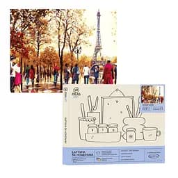 Набір для розпису по номерах "Осінній Париж" 40*50 см