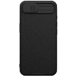Карбонова накладка Nillkin CamShield Pro для Apple iPhone 16e / 17e (6.1) Black