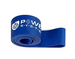 Гумка для фітнесу і кроссфіту Power System PS-4054 CrossFit Level 4 Blue (опір 22-50 кг) (PS-4054_Blue) - мініатюра 4