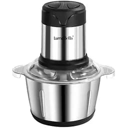 Кухонний подрібнювач Luma Bella B-5002 з металевою чашею 2л для м'яса та овочів 500 Вт Сірий