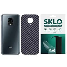 Захисна гідрогелева плівка SKLO Back (тил) Carbon для Xiaomi Poco F4 Чорний Чорний