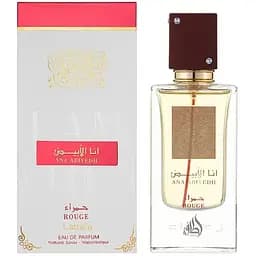 Парфюмированная вода оригинал Lattafa Perfumes Ana Abiyedh Rouge 60 мл