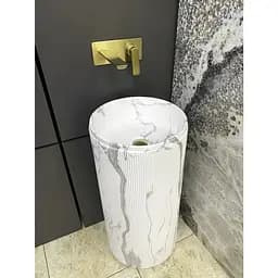 Умивальник підлоговий VBI Taranto marmo matt VBI-019017, Мармур