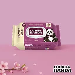 Вологий туалетний папір Сніжна панда Aroma 84 аркуші - мініатюра 2