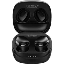 Навушники HATOR TWS Hyреrpunk Truedots HD Black (HTA411)