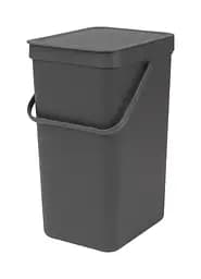 Відро для сміття Brabantia Sort&Go, 16 л, темно-сірий (109966) - мініатюра 3