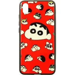 Чохол-накладка Toto Cartoon Print Glass Case Xiaomi Redmi 7A A monkey