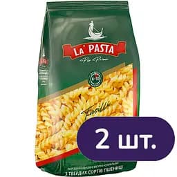 Макаронные изделия La Pasta спираль 800 г (2 уп. x 400 г)