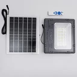 Вуличний LED ліхтар на сонячних батареях Yiwu 31.6x27.8x7.5 см прожектор світлодіодний вуличний 270 LED 300 Вт із сонячною панеллю HP-5-62 - мініатюра 4