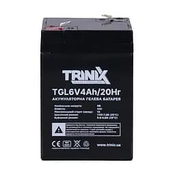 Акумуляторна батарея гелева 6В 4Аг Trinix TGL6V4Ah/20Hr GEL (44-00071) - мініатюра 2