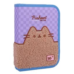 Школьный пенал твердый одинарный с клапаном Yes Pusheen Playful HP-03