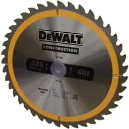 Диск пиляльний DeWalt Construction 235 х 30 мм 40 зубів (DT1955)