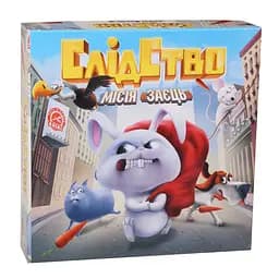 Настільна гра "Слідство. Місія Заєць" Arial 911593, 16 карт підозрюваних