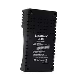 Зарядний пристрій Liitokala Lii-202 на 2 слоти (для Ni-MH, Ni-CD, Li-Ion, LiFePO4) - мініатюра 7