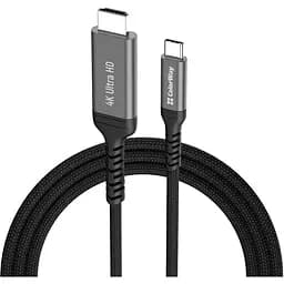 Кабель мультимедийный USB-C to HDMI M 2.0m 4K60Hz black ColorWay (CW-CBCHD077-BK)