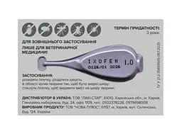 Краплі проти іксодових кліщів, бліх та комарів Unicum Ixofen для собак 4-10 кг 3 піп. х 1 мл - мініатюра 3