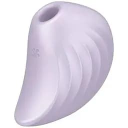 Вакуумный клиторальный стимулятор с вибрацией Satisfyer Pearl Diver Violet