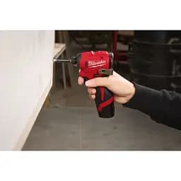 Шуруповерт ударний акумуляторний безщітковий 1/4'' HEX MILWAUKEE, M12 BLIDRC-0, 124Нм (каркас) - мініатюра 3