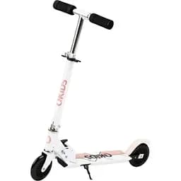 Дитячий самокат Qkids Flo HUBA00013 біло-рожевий