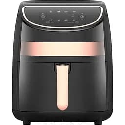 Аерофритюрниця Xiaomi Deerma Air Fryer KZ100 (DEM-KZ100) чорно-рожева [83657]