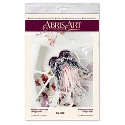 Набор для вышивки бисером украшения "Окрыляй" AD-202 на натуральном холсте.