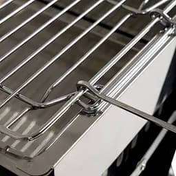 Гриль вугільний Bo-Camp Irvin Black/Silver (8108380), Сріблястий - мініатюра 15