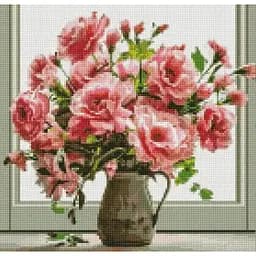 Алмазная мозаика Аромат букета AMO7863 40х40 см