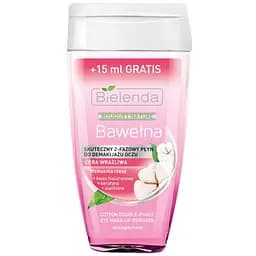 Двухфазное средство для снятия макияжа с глаз Bielenda Bouquet Nature Хлопок, 125 мл