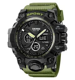 Годинник чоловічий наручний спортивний Skmei 2197 Зелений