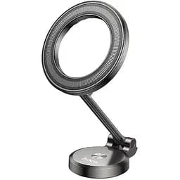 Держатель Hoco Advantage metal ring magnetic Car holder center console H51