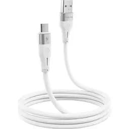 Кабель Proove Soft Silicone USB-A to Micro-USB 2.4A 1m White (CCSO20001302) [130626]