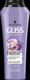 Шампунь тонуючий для білявого волосся Gliss Blonde Hair Perfector, 250 мл