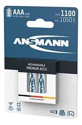 Акумулятори Ansmann AAA/HR03 NI-MH 1100 mAh BL 4 шт (5035232) - мініатюра 2