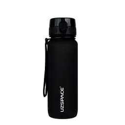 Пляшка для води UZSPACE 3053Black 800 мл, чорна