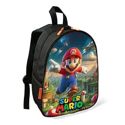 Рюкзак Супер Марио детский школьный/городской 34х27х13 см для мальчика (02465)