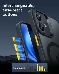 Чохол із склом ESR Classic Pro Case (HaloLock) Set Clear для iPhone 16 (1A7760204) - мініатюра 6