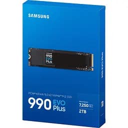 Накопичувач SSD M.2 2280 2TB 990 EVO Plus Samsung (MZ-V9S2T0BW) - мініатюра 5
