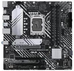 Материнская плата ASUS PRIME B660M-A D4 (PRIME B660M-A D4) (Socket 1700, Intel B660, Micro-ATX) Б/у