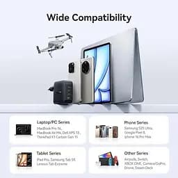 Зарядний пристрій - блок адаптер 4 виходи Baseus EnerFill FH11 3USB-C+USB 140W - мініатюра 8