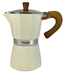 Гейзерна кофеварка MAGIO MG-1008 гейзерного типа на 6 порций еспресо 300 мл