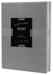 Комплект постільної білизни Полуторний Duet 150х200 см Mocha/Grey SOHO pbe0050816 - мініатюра 3