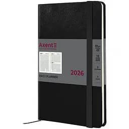 Щоденник Axent 2026 Partner Strong 145х210 мм чорний (8819-26-01-A)