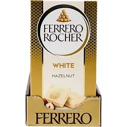 Шоколад Ferrero Rocher білий з лісовим горіхом 90 г (895509) - мініатюра 3