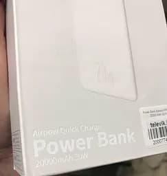 Зовнішній акумулятор Baseus Power Bank Fast Charging 20000mAh 20W (PPAP20K) - мініатюра 6