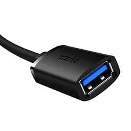 Подовжувач Usb адаптер мама тато Baseus AirJoy Series USB male to USB female 50 см - мініатюра 7