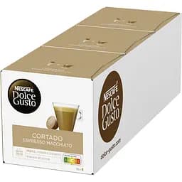 Набір кави в капсулах Nescafe Dolce Gusto Cortado Espresso Macchiato 302.4 г (3 пак. x 100.8 г)
