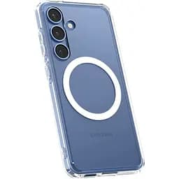 Чохол Spigen Ultra Hybrid MagSafe для Samsung Galaxy S25 Plus Clear White (ACS08981) [126600] - мініатюра 2